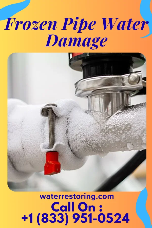 Frozen Pipe Water Damage in Sudlersville, MD